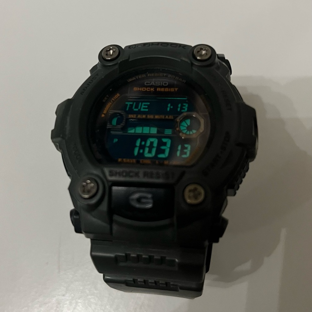 CASIO Men’s G-Shock GR-7900KG  Tough Solar Power Military Green Watch - Picture 2 of 8